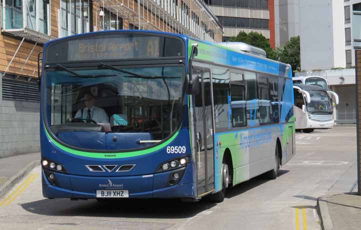 First West of England Volvo B7RLE Wright Airport Express 69509